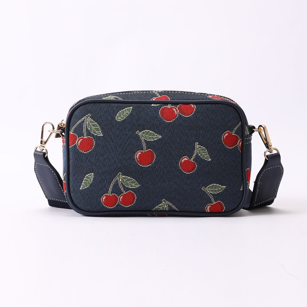 Cherry Blue - Camera Bag